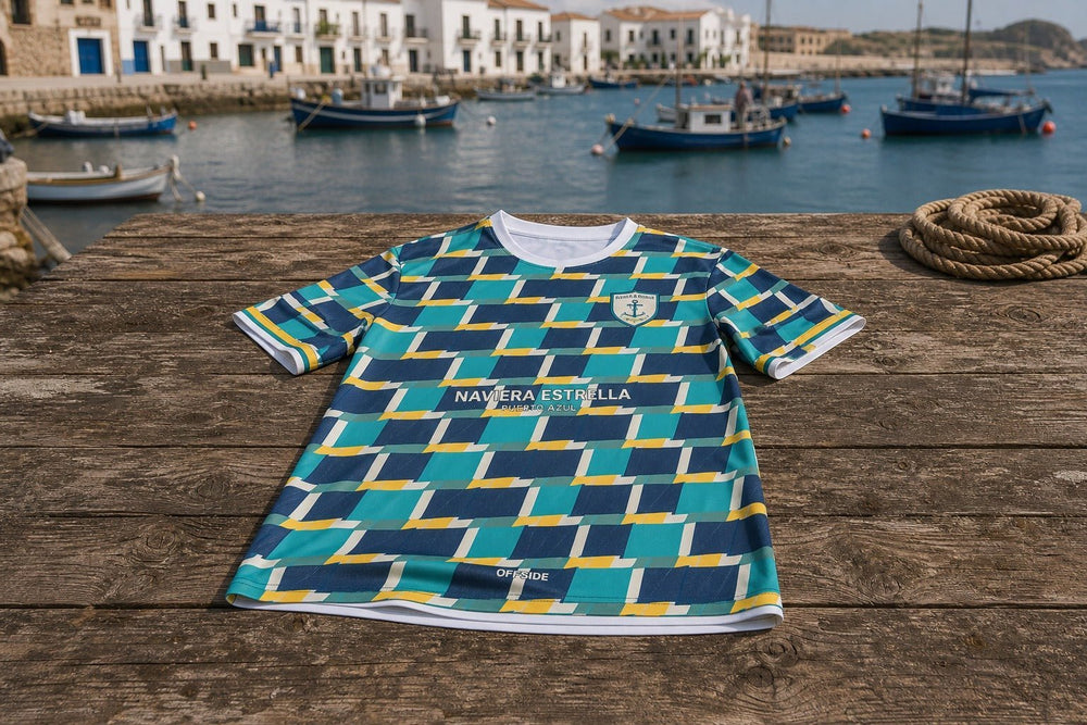 Club Costero 98: la camiseta de puerto de finales de los 90 - Offside Originals