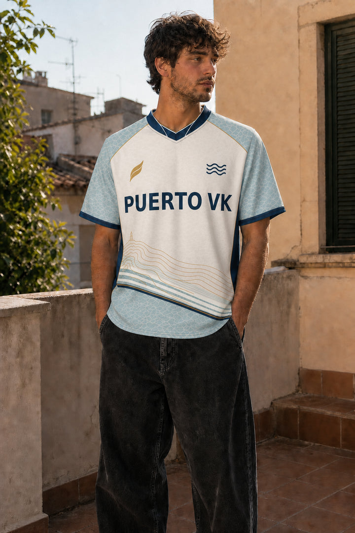 Puerto VK | Camiseta retro de Vallecas