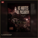 Lámina Granate 1941 diseño 02 As Noites de Pasarón marco numerado Offside Originals