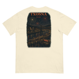 Txosna camiseta Bilbao Marfil - vista trasera del producto y la camiseta