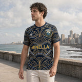 Camiseta Mar del Plata '94 - segundo plano lifestyle de la camiseta puesta