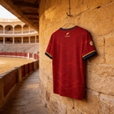 Camiseta Iberia Roja Ruta 26 - espalda limpia sin dorsal