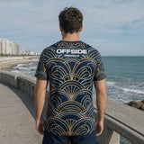 Camiseta Mar del Plata '94 - lifestyle trasero con el estampado integral