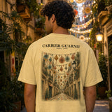 Carrer Guarnit camiseta Barcelona Amarillo mantequilla - espalda estampada de carrer guarnit