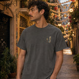 Carrer Guarnit camiseta Barcelona Negro - frontal de la camiseta de alto gramaje