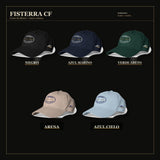 Gorra Fisterra CF archivo de colores completo: Negro, Azul marino, Verde abeto, Arena y Azul cielo