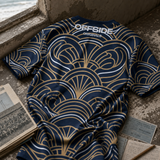 Espalda de la camiseta Selección de Mar del Plata 1994 en mesa de archivo costero con marca Offside Originals